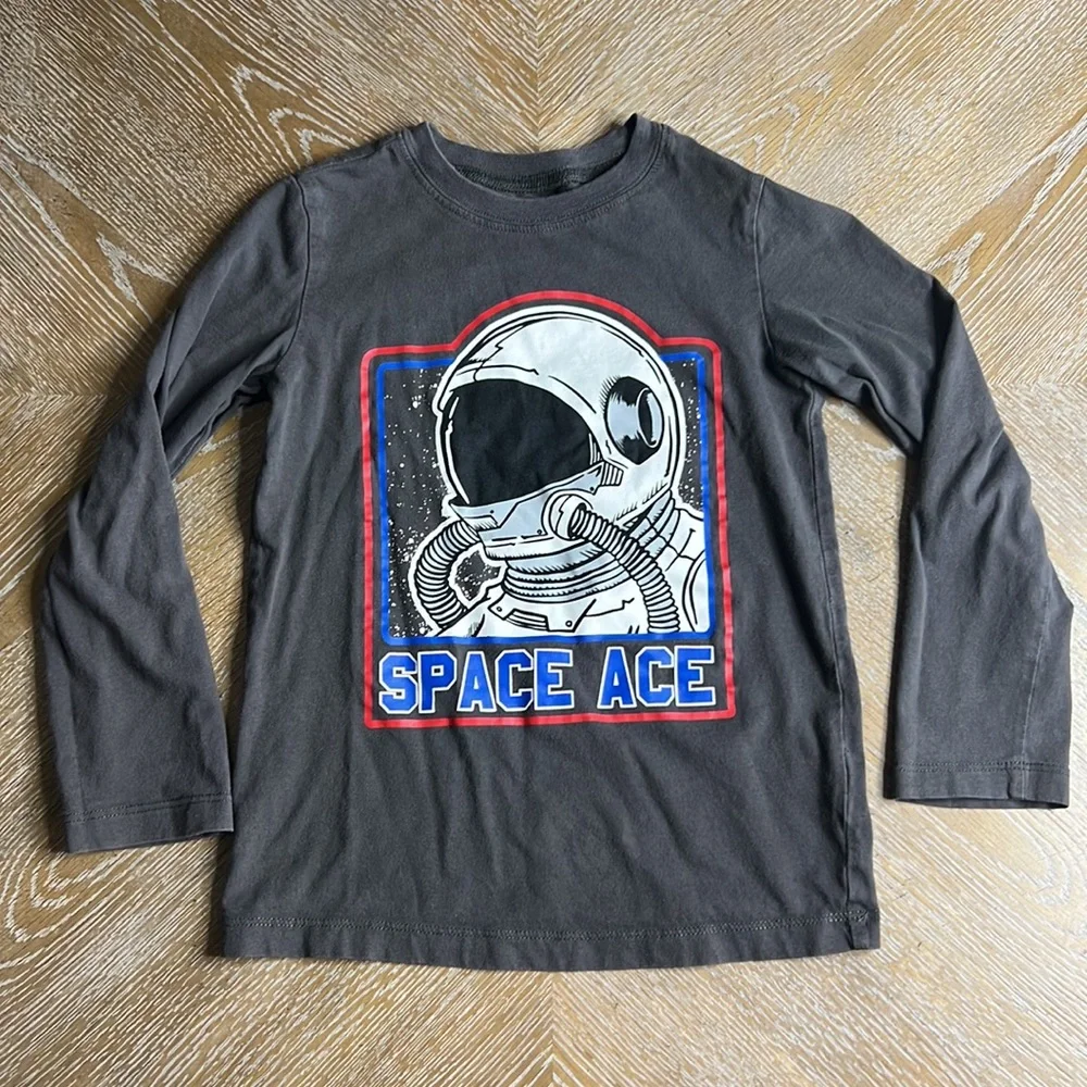 OSHKOSH Boys Space Ace Astronaut Tee Shirt 5